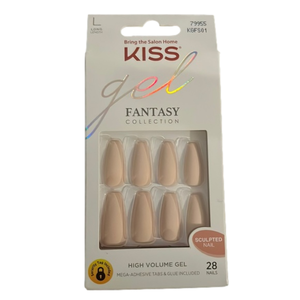Kiss Gel Fantasy Nails Nude